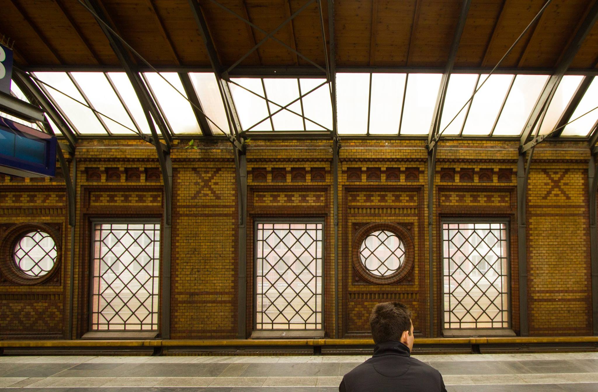 Train station in Berlin