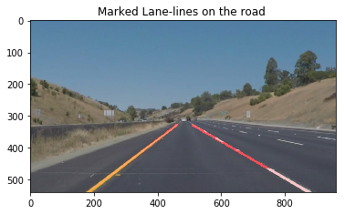 Final Lane Markings