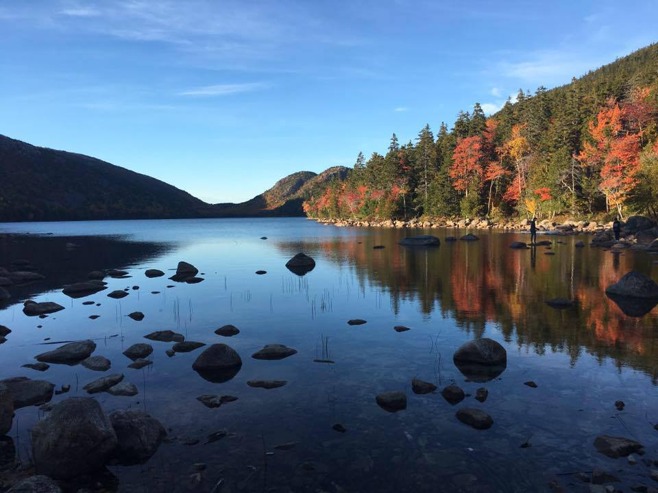 Jordan Pond at Acadia National Park